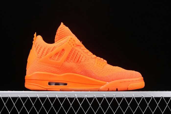air jordan 4 flyknit orange aq3559-800