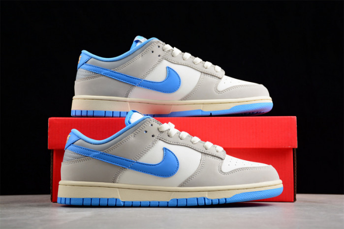 nike dunk low athletic department university blue fn7488-133