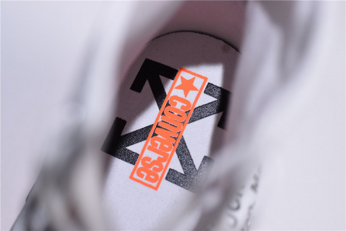 OFW x Chuck 70 White Converse - 163862C