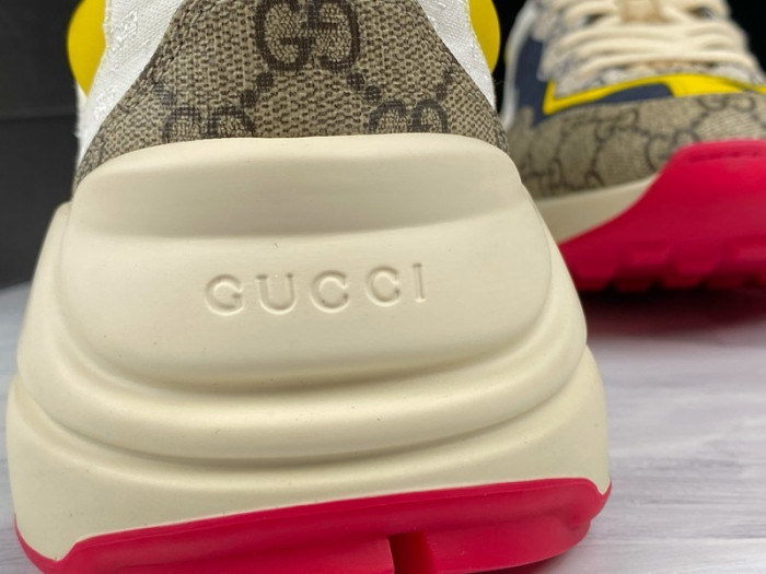 g*u*i rhyton vintage trainer sneaker 576965 drw00 9522