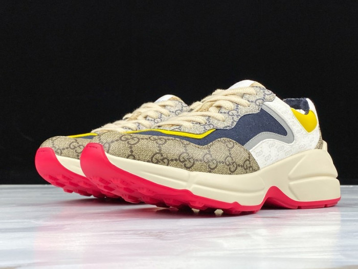 g*u*i rhyton vintage trainer sneaker 576965 drw00 9522