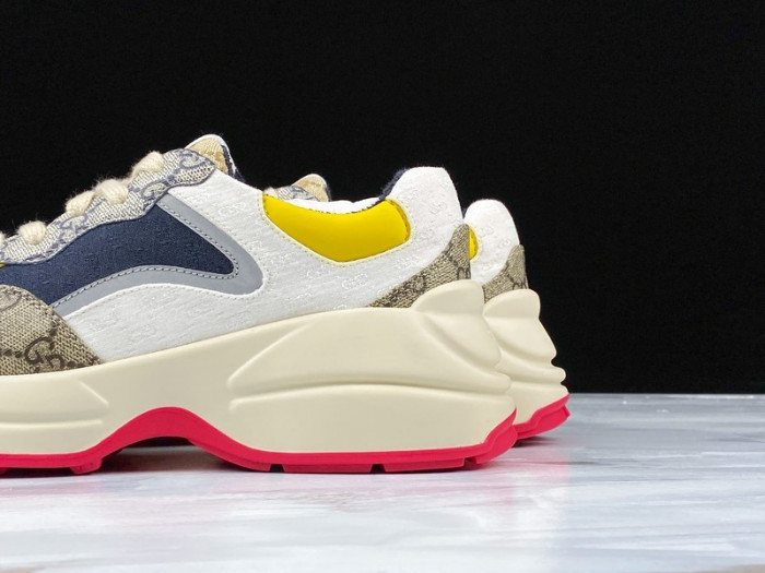 g*u*i rhyton vintage trainer sneaker 576965 drw00 9522