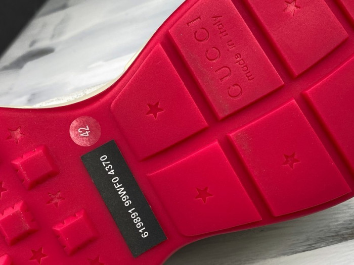 g*u*i rhyton vintage trainer sneaker 576965 drw00 9522