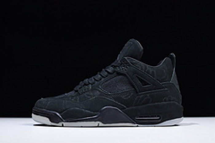 nike air jordan 4 retro kaws black 930155-001