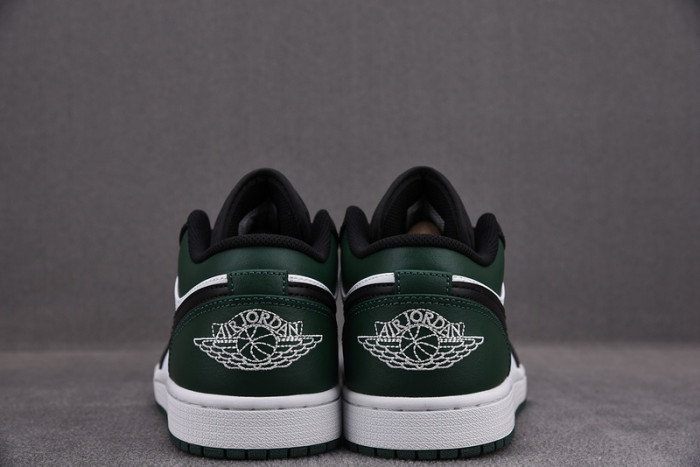 air jordan 1 low green toe 553558-371