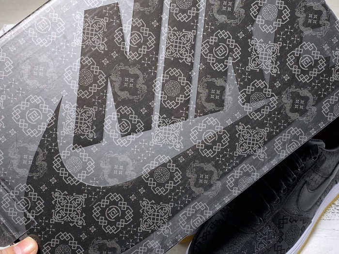 fragment clot nike air force 1 black cz3986-001