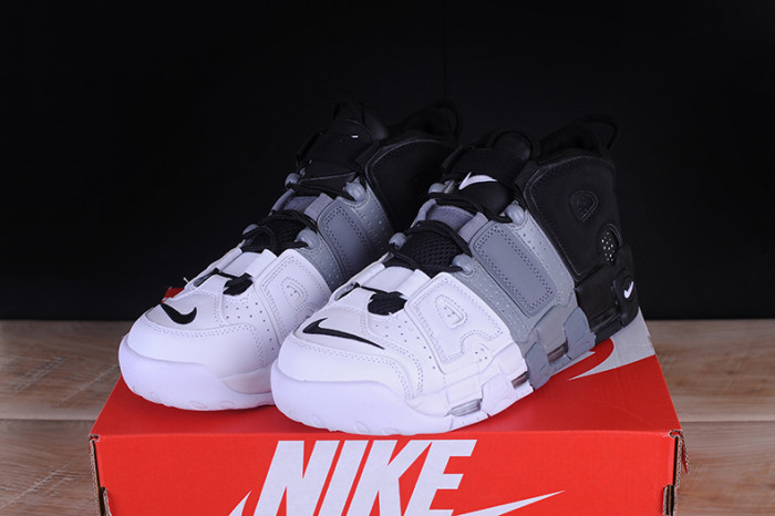 nike air more uptempo “tri-color” black-grey-white 921948-002
