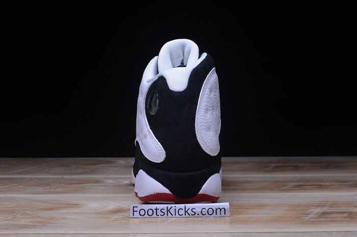 air jordan 13 retro "he got game" white/ black-true red 309259-104